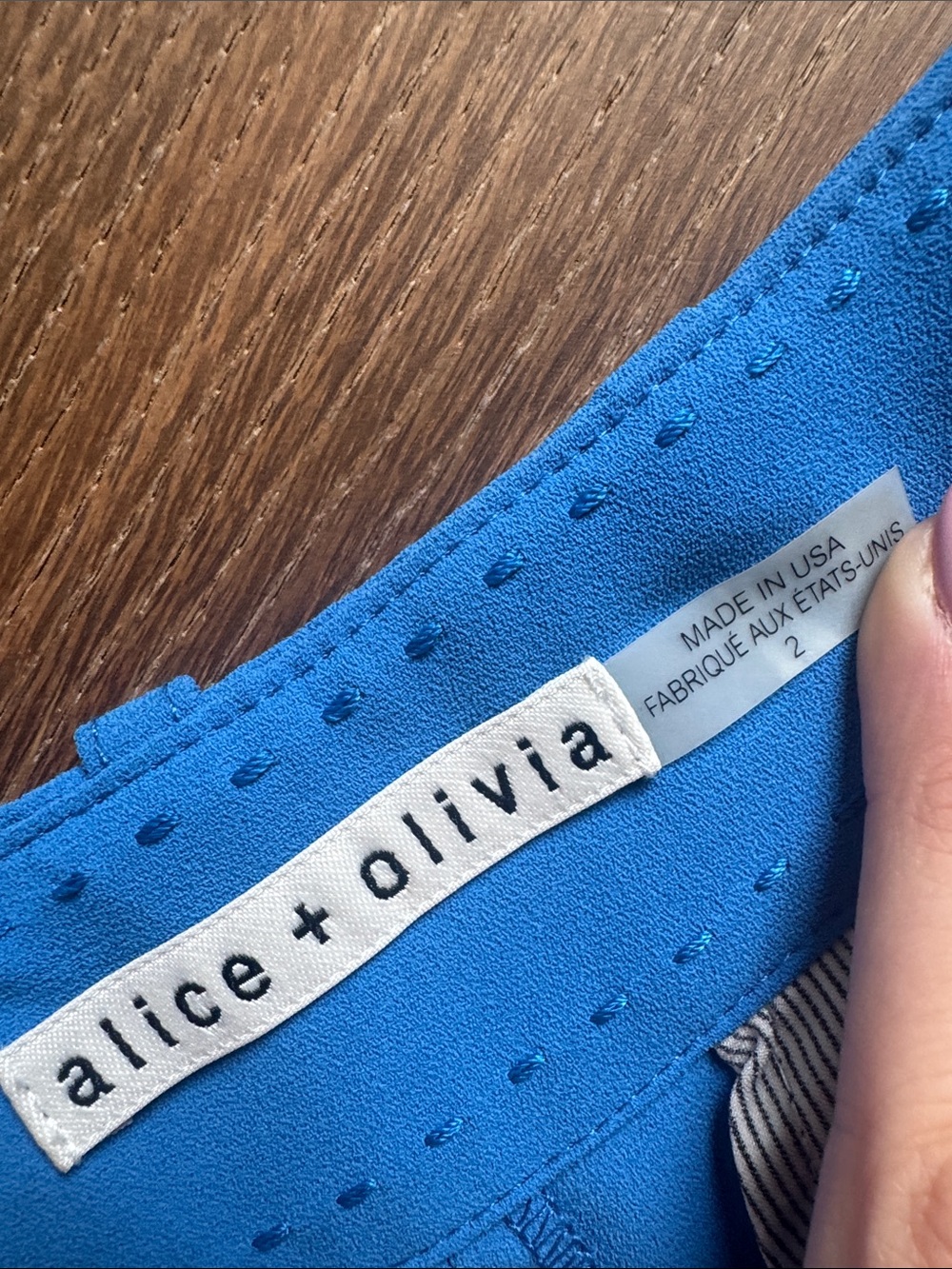 Alice + Olivia Blaire Pleated Pant and Top in Carolina Blue - Picture 2 of 4